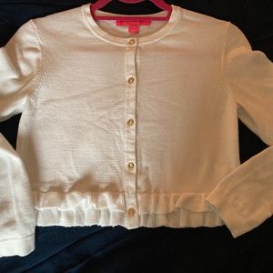 Lilly Pulitzer Ruffled Bottom Sweater